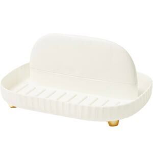 Lid Holder, Spoon, Cooking Ladle, Spatula, Spoon Holder, for Countertop in White